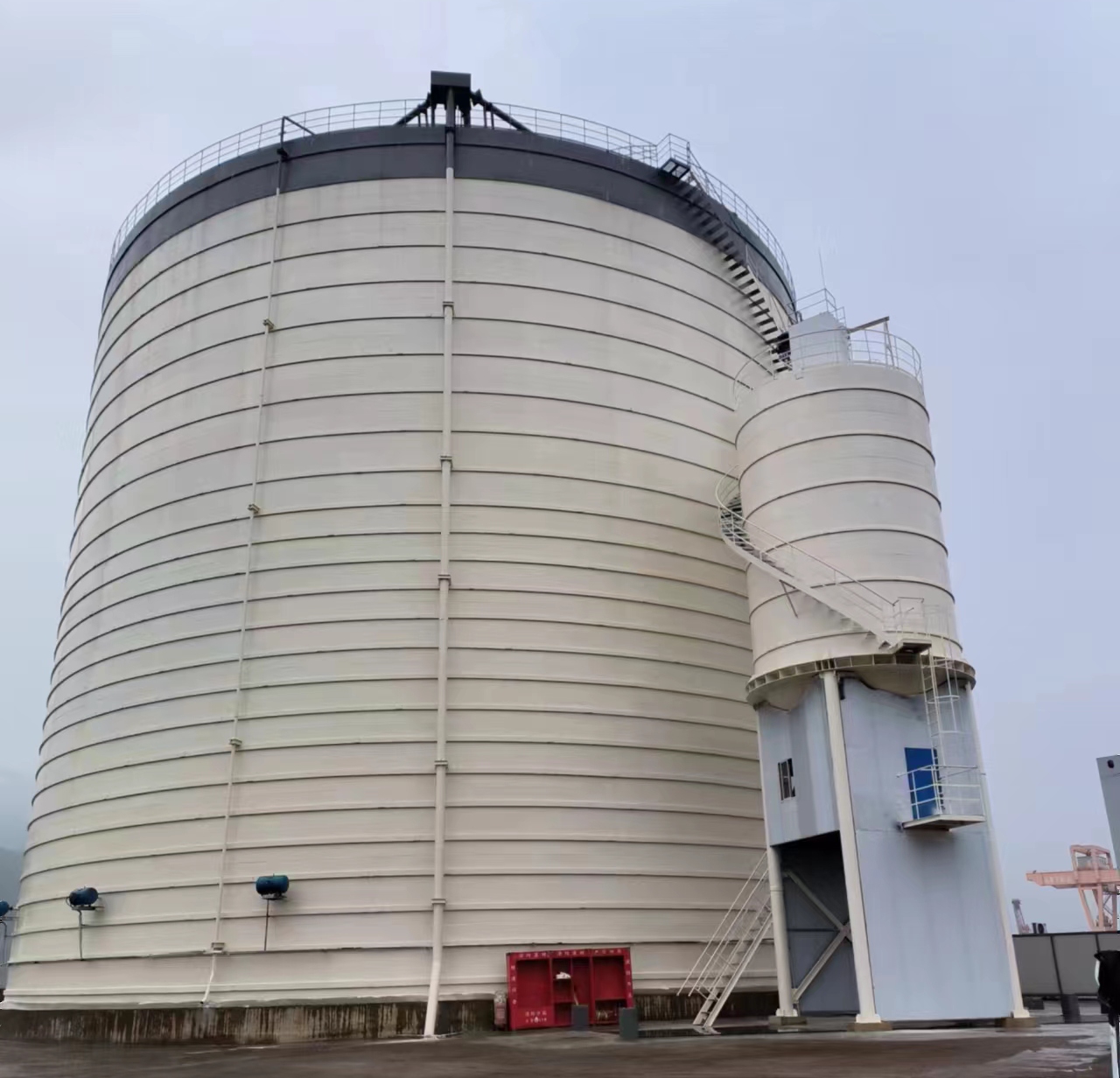 泸溪10万吨水泥钢板库