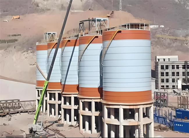 泸溪高架钢板仓