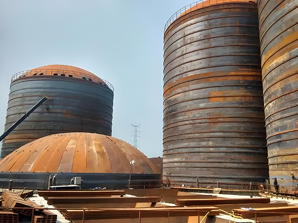 泸溪焦粉钢板仓